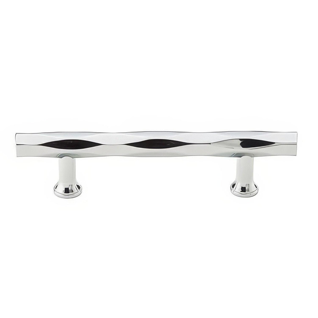 Emtek 86431US26 86431US Tribeca 8" Designer Brass Bar Cabinet Pull Polished Chrome