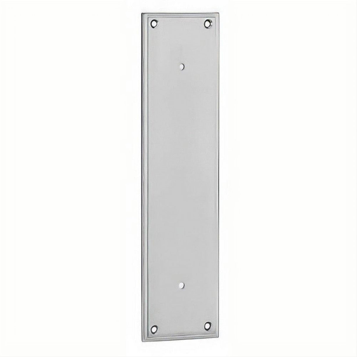 Emtek 86437US26 86437US 3 Inch x 12 Inch Modern Pull Plate Polished Chrome