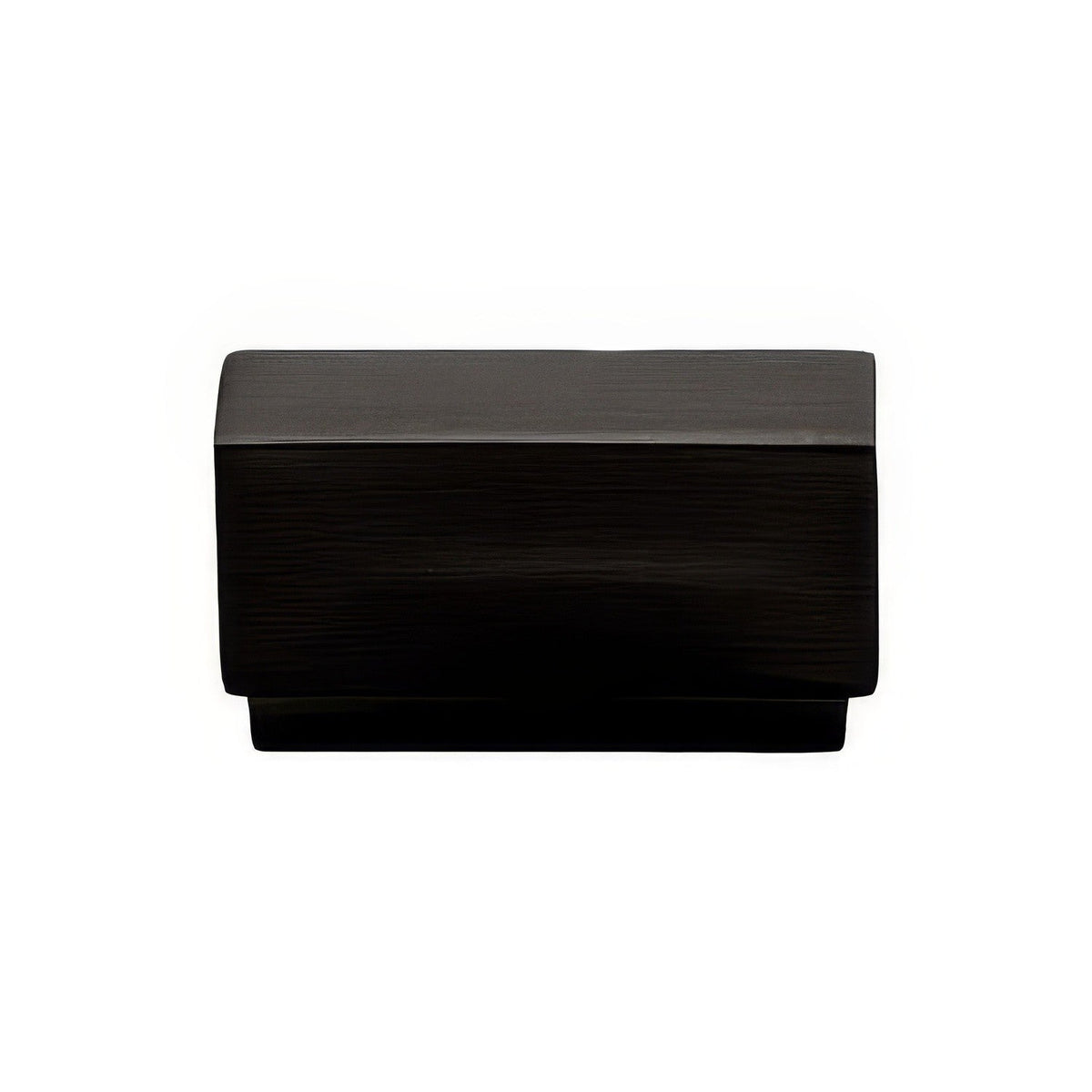 Emtek 86446US19 1" Center To Center Cinder Cabinet Knob 1-5/8 Inch Overall Flat Black