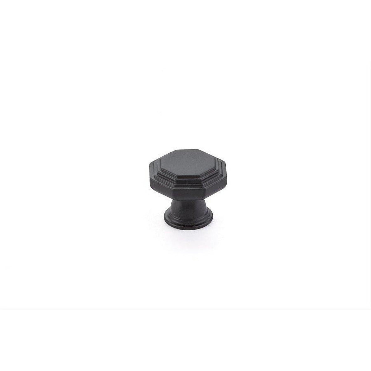 Emtek 86465US19 1-1/4 Inch Midvale Cabinet Knob Flat Black