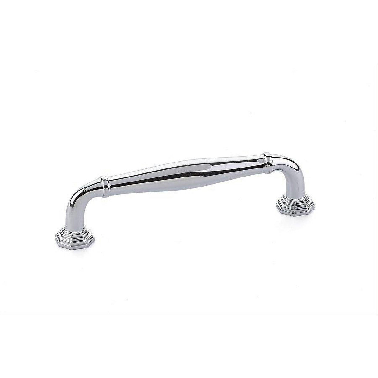 Emtek 86472US14 4 Inch Center to Center Blythe Cabinet Pull Polished Nickel Lifetime