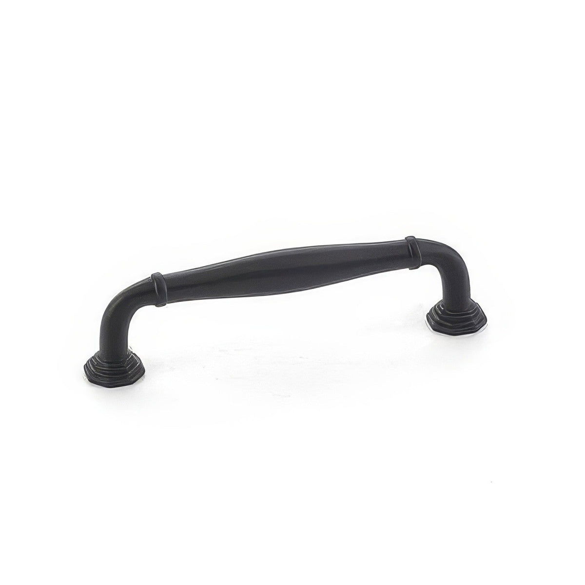 Emtek 86472US19 4 Inch Center to Center Blythe Cabinet Pull Flat Black