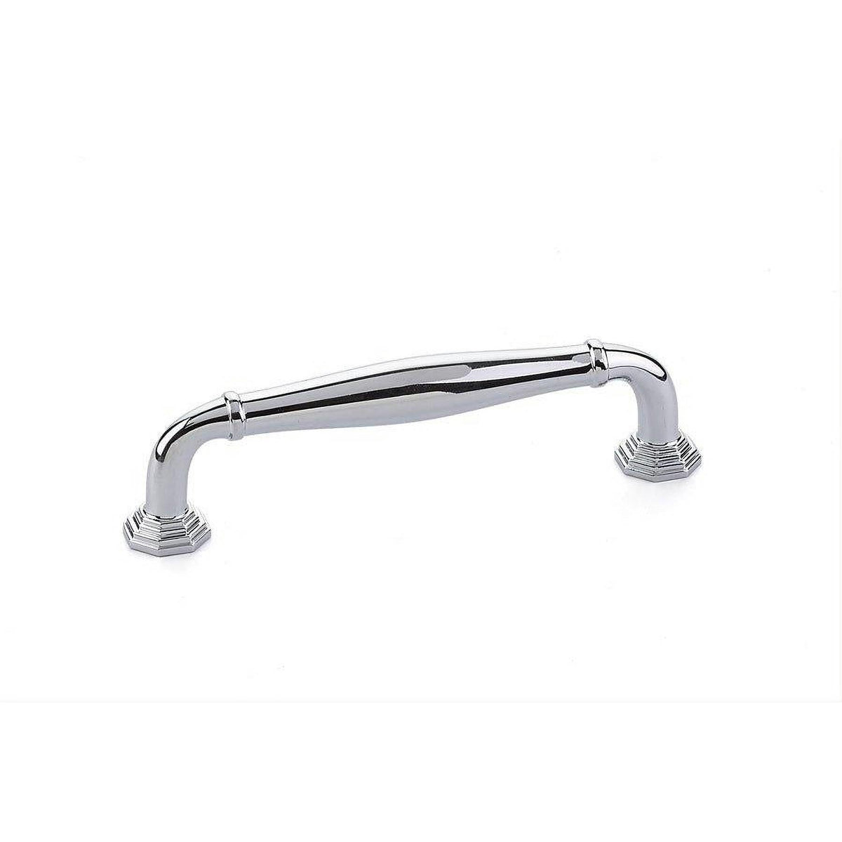 Emtek 86472US26 4 Inch Center to Center Blythe Cabinet Pull Polished Chrome