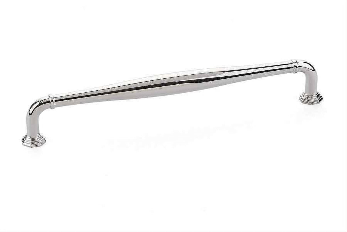 Emtek 86474US14 Cabinet Pull with 8" Center to Center Polished Nickel Lifetime