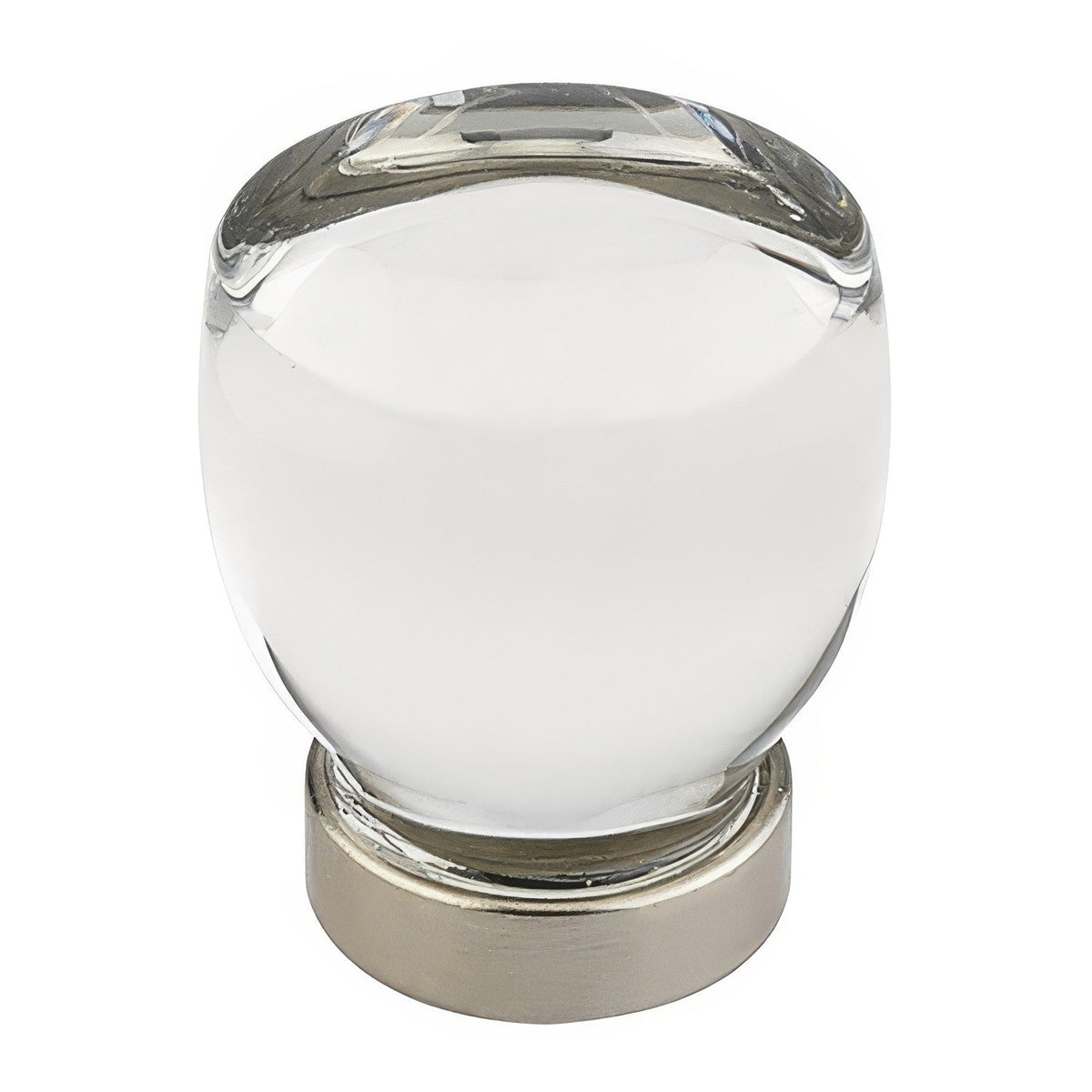 Emtek 86562US15 86562US Juneau 1-1/8 Inch Crystal Cabinet Knob Satin Nickel