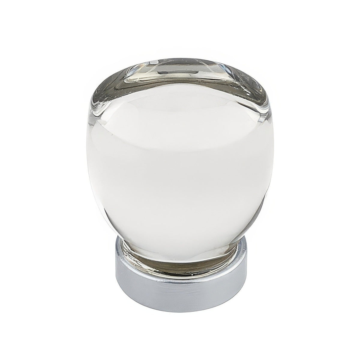 Emtek 86562US26 86562US Juneau 1-1/8 Inch Crystal Cabinet Knob Polished Chrome