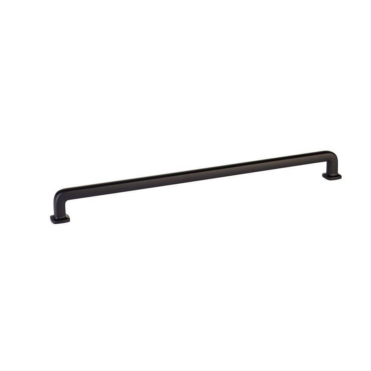 Emtek 86639US19 Cabinet Pull with 12" Center to Center Flat Black