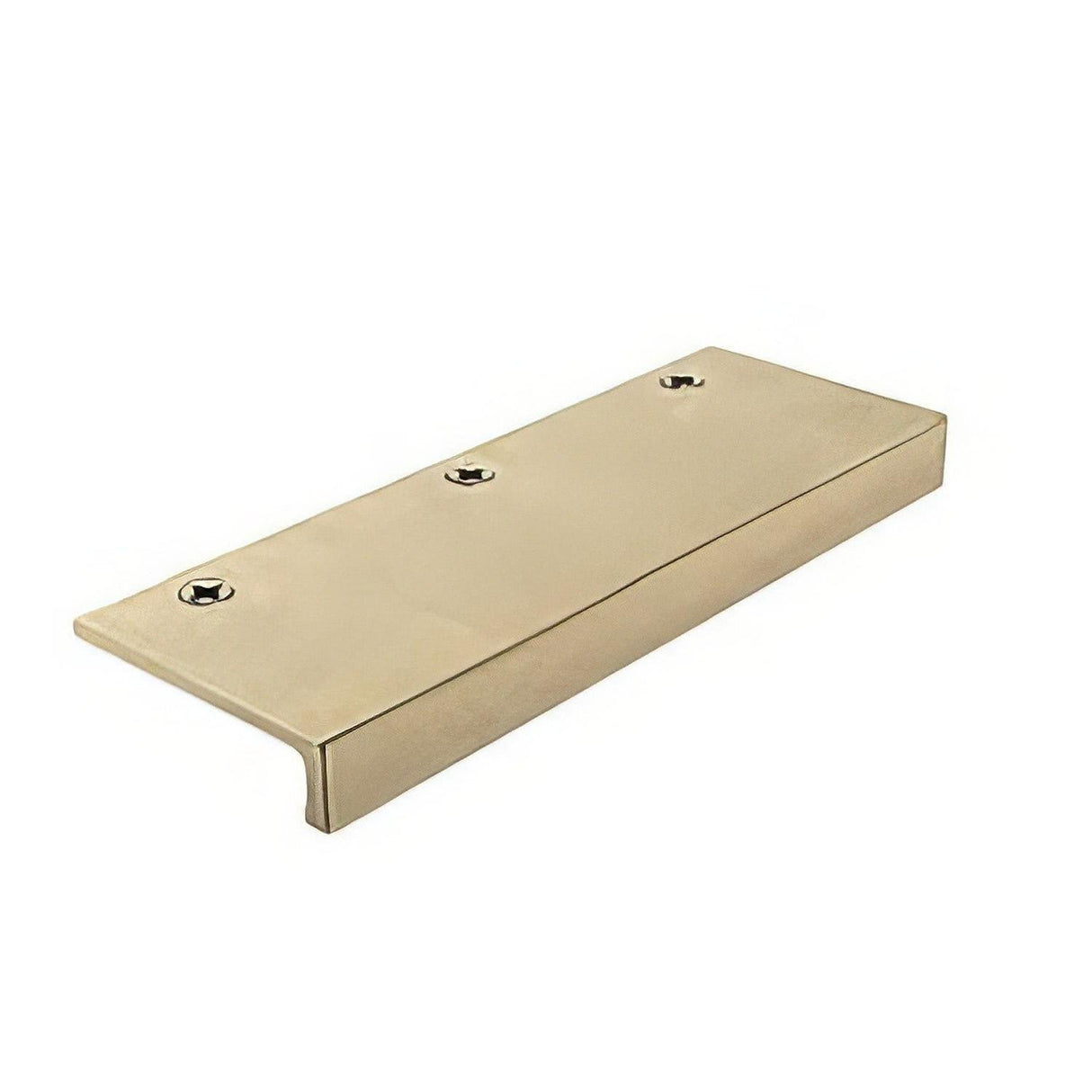 Emtek 86665TWB 86665 Rustic Modern Edge Cabinet Pull with 4-1/2" Center to Center Tumbled White Bronze