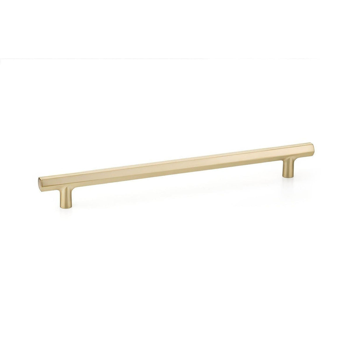Emtek 86680US14 10 Inch Mod Hex Pull - Polished Nickel