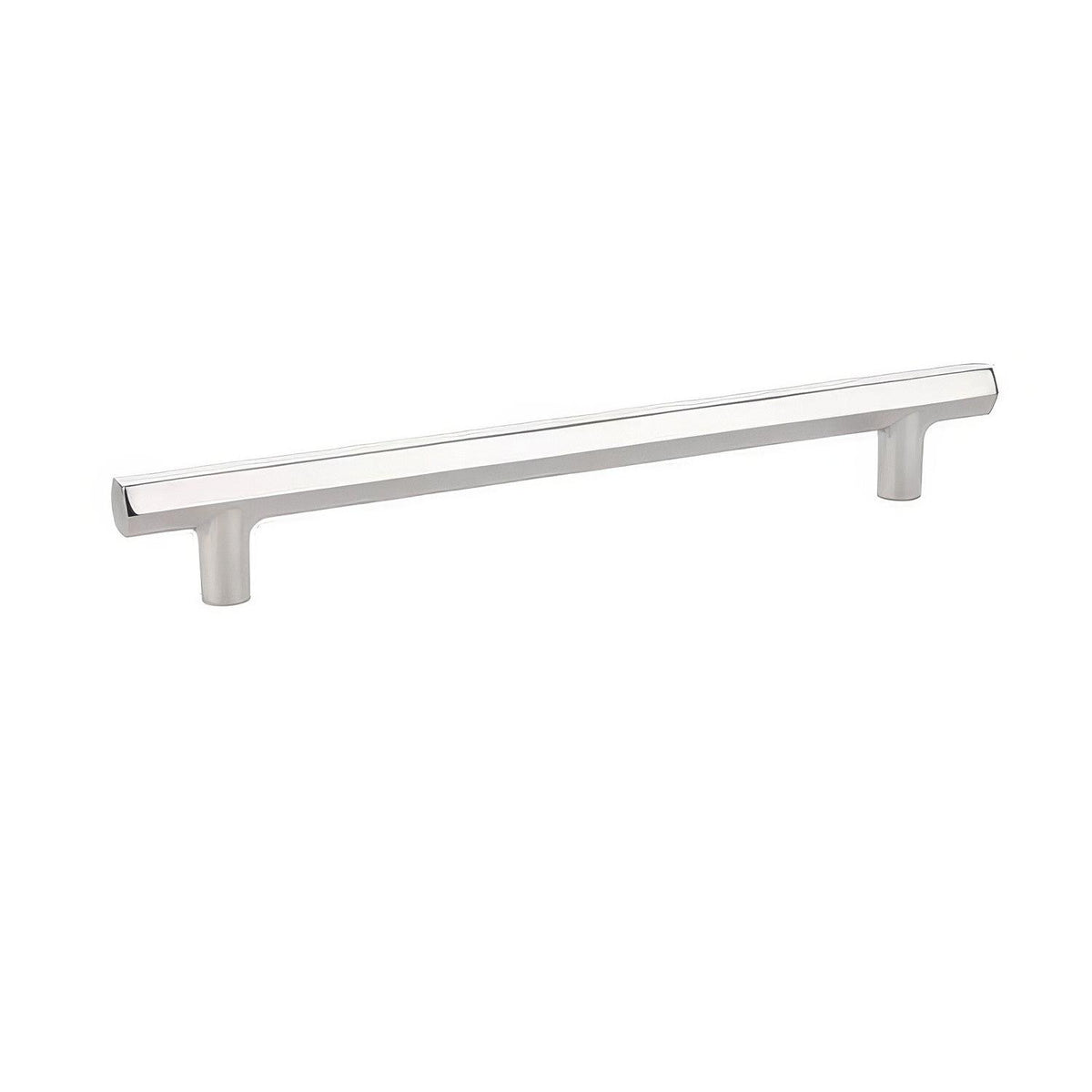 Emtek 86681US14 12 Inch Mod Hex Pull - Polished Nickel