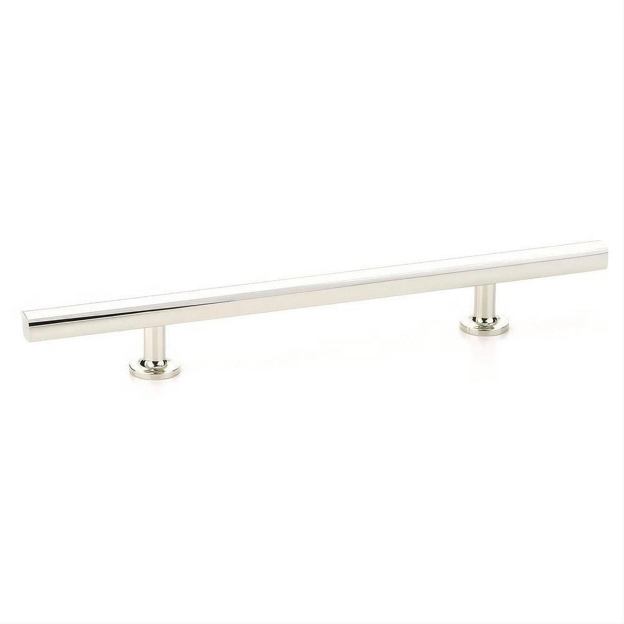 Emtek 86683US14 86683US Freestone Extended Cabinet Pull with 6" Center to Center Polished Nickel Lifetime