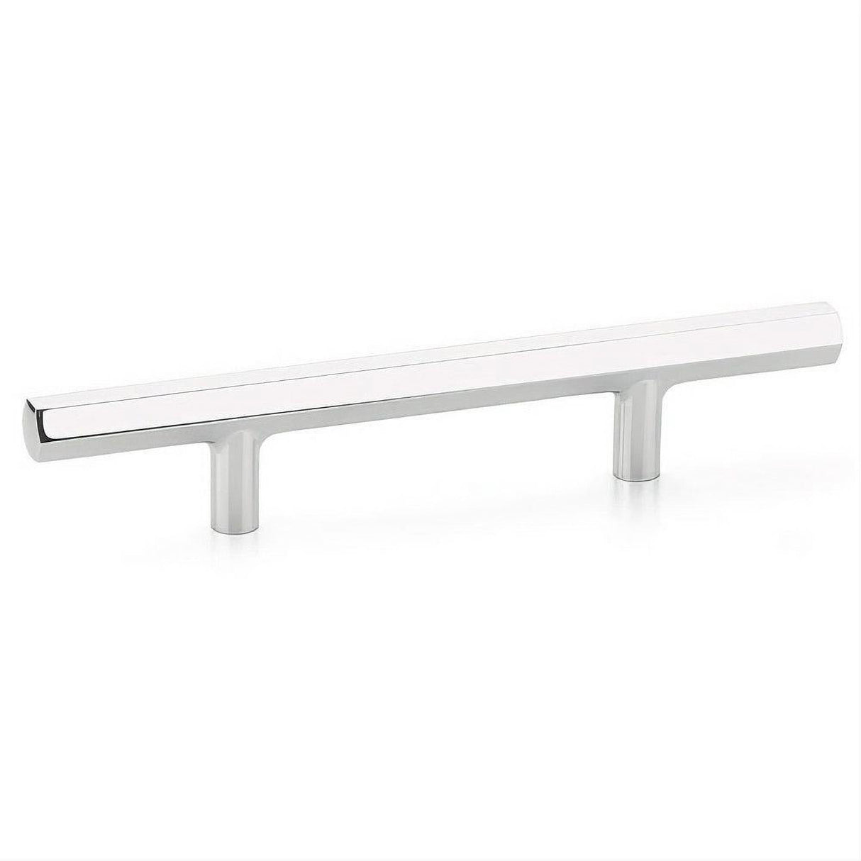 Emtek 86684US26 86684US Mod Hex Extended Cabinet Pull with 3-1/2" Center to Center Polished Chrome
