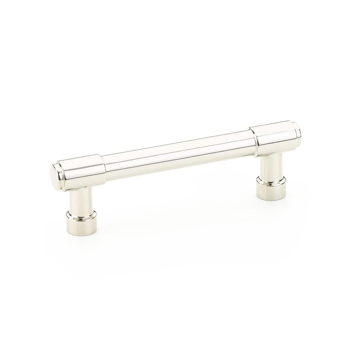 Emtek 86686US14 86686US Jasper 3-1/2 Inch Center to Center Cabinet Pull Polished Nickel