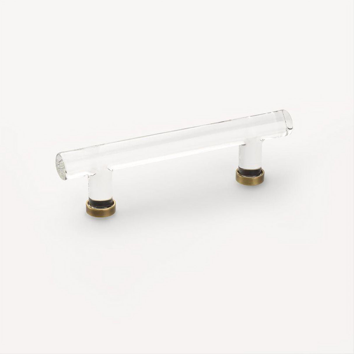 Emtek 86724US26 Glass Cabinet Pull with 4" Center to Center Polished Chrome