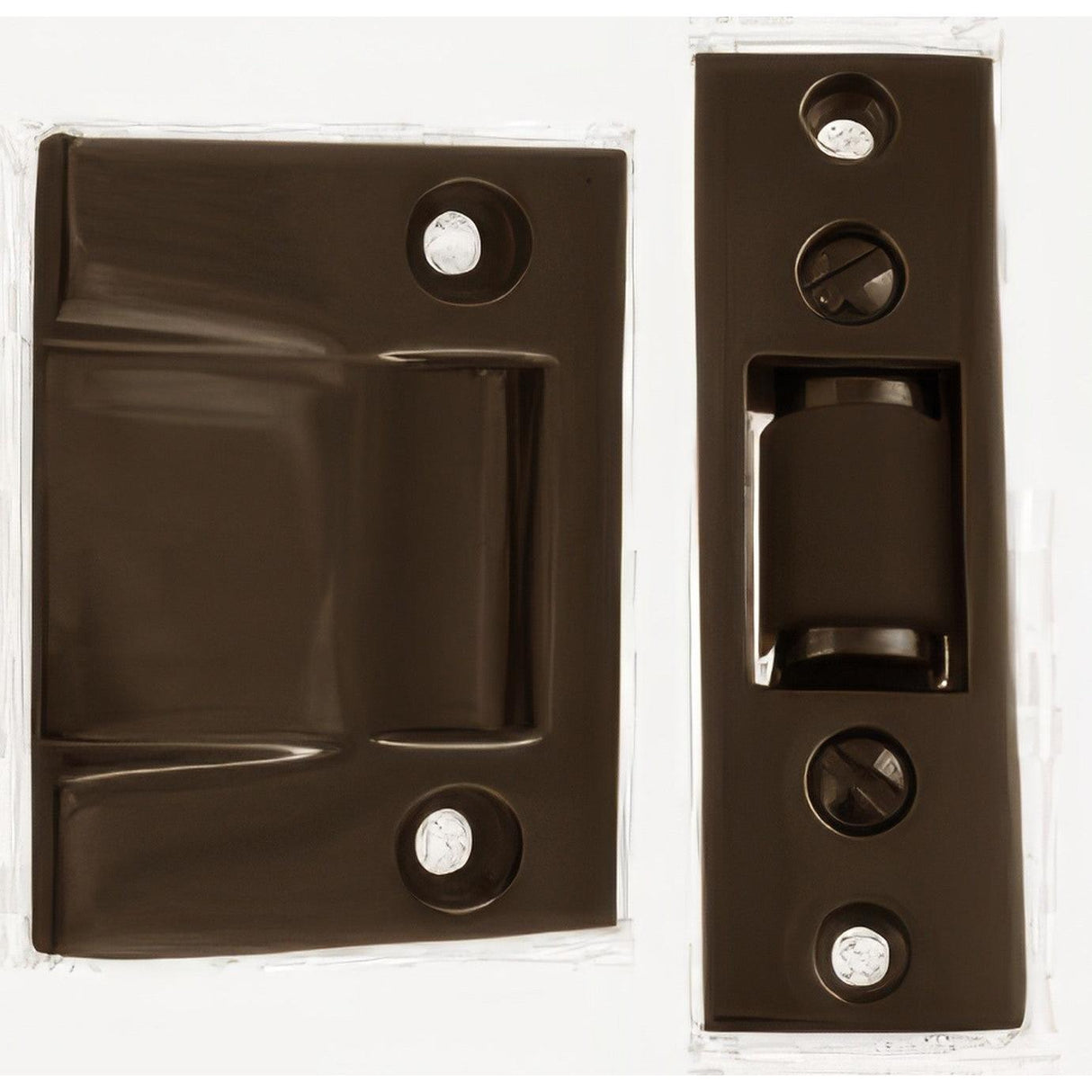 Emtek 8801US10B Solid Brass Roller Catch - Oil Rubbed Bronze