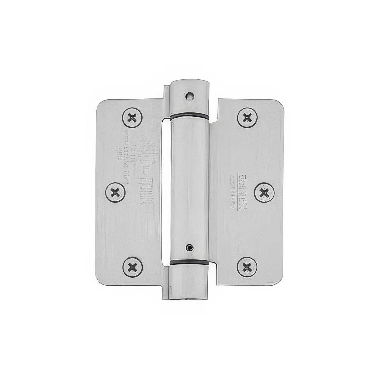 Emtek 95023US7 3.5" x 3.5" Spring Mortise Hinge with 1/4" Radius Corners - Pair NRP French Antique