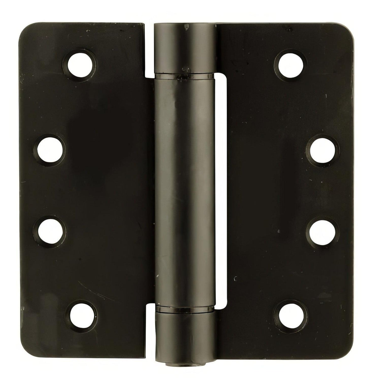Emtek 95024US7 4" x 4" Spring Mortise Hinge with 1/4" Radius Corners - Pair NRP French Antique