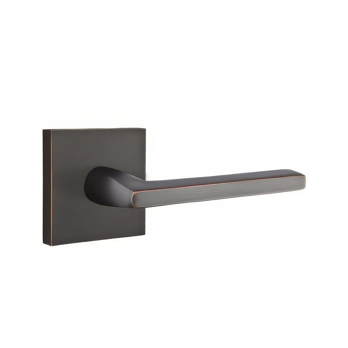 Emtek C5210HLOUS10B C5210HLOUS Helios Lever Privacy with Square Rose Oil Rubbed Bronze