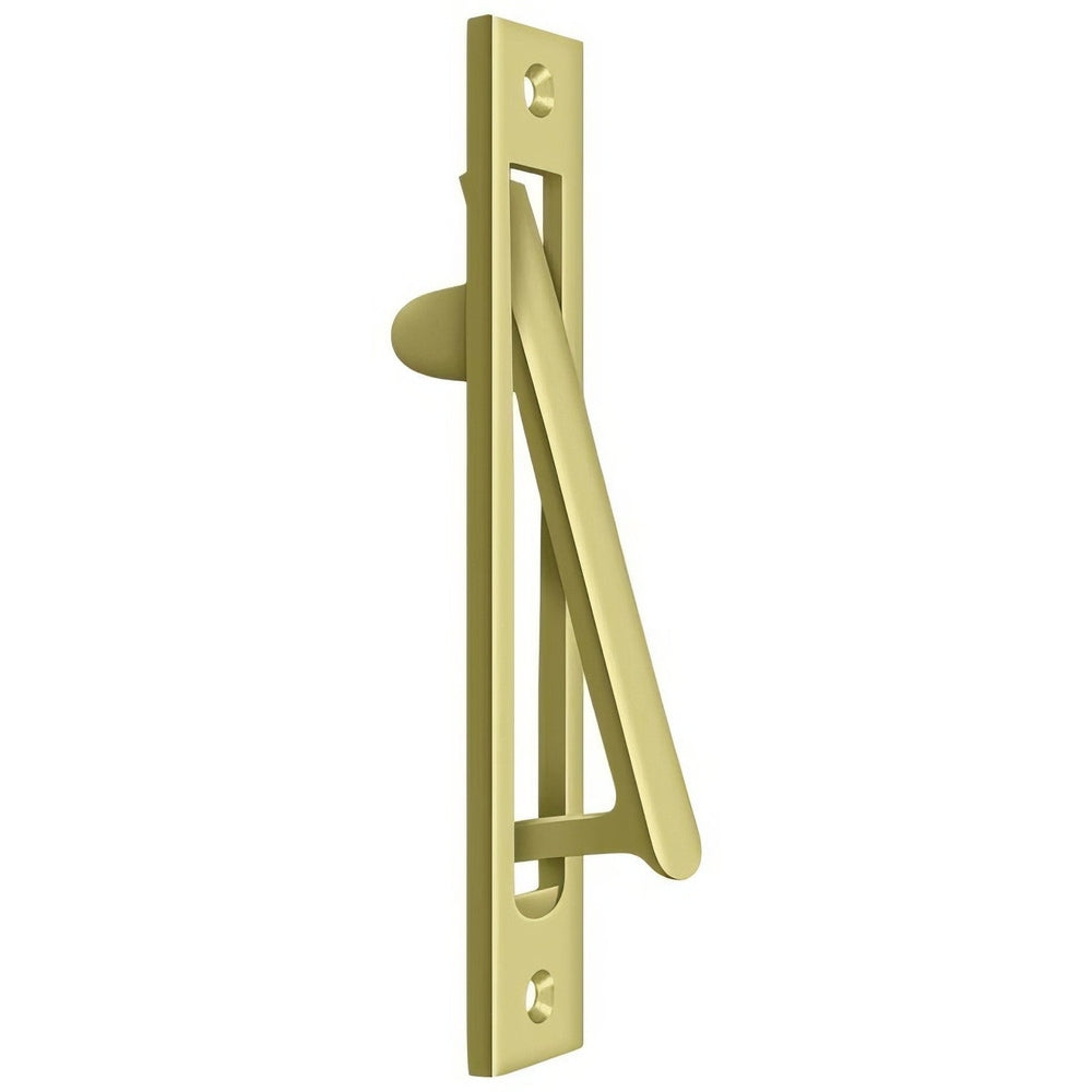 Deltana EP6125U3 polished brass edge pull