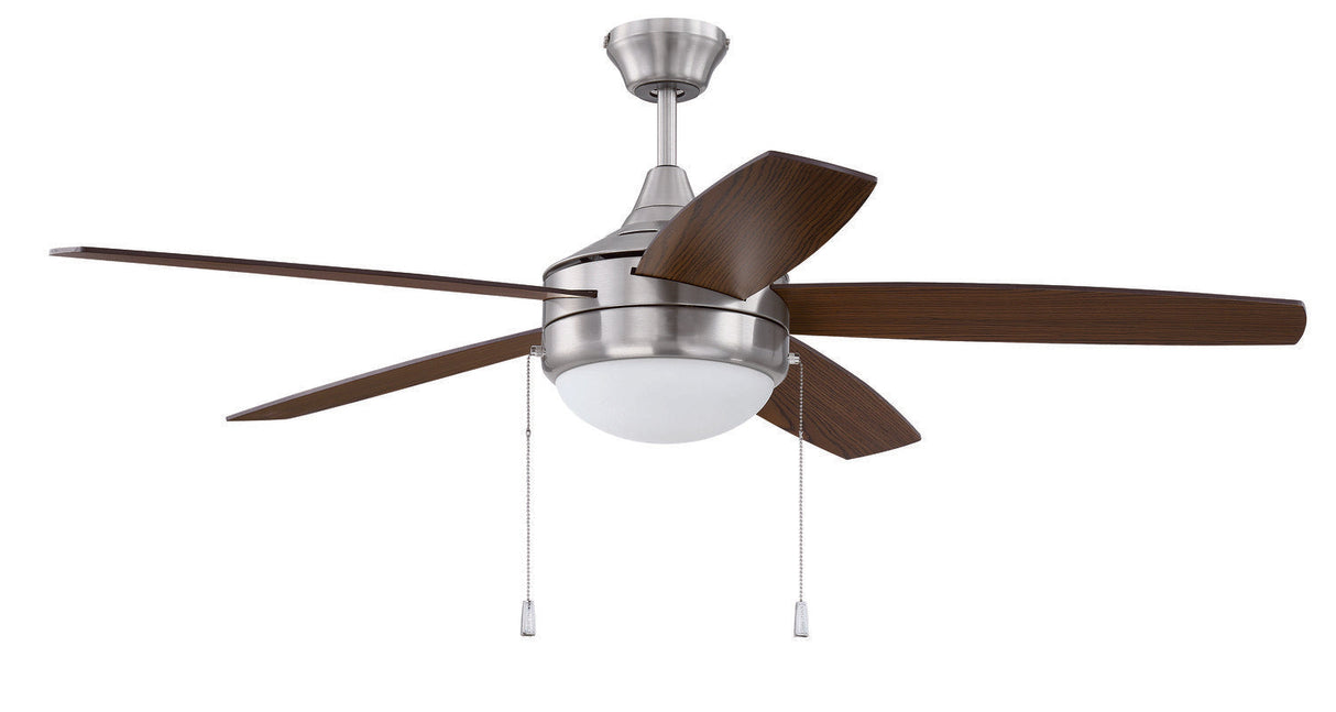 Craftmade EPHA52BNK5 brushed polished nickel ceiling fan blades included