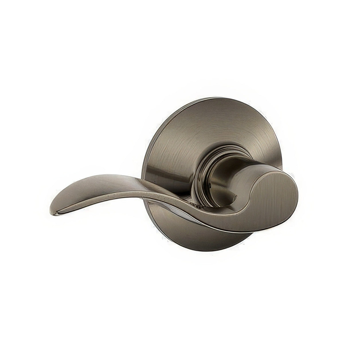 Schlage F10ACC620 antique pewter passage door lever