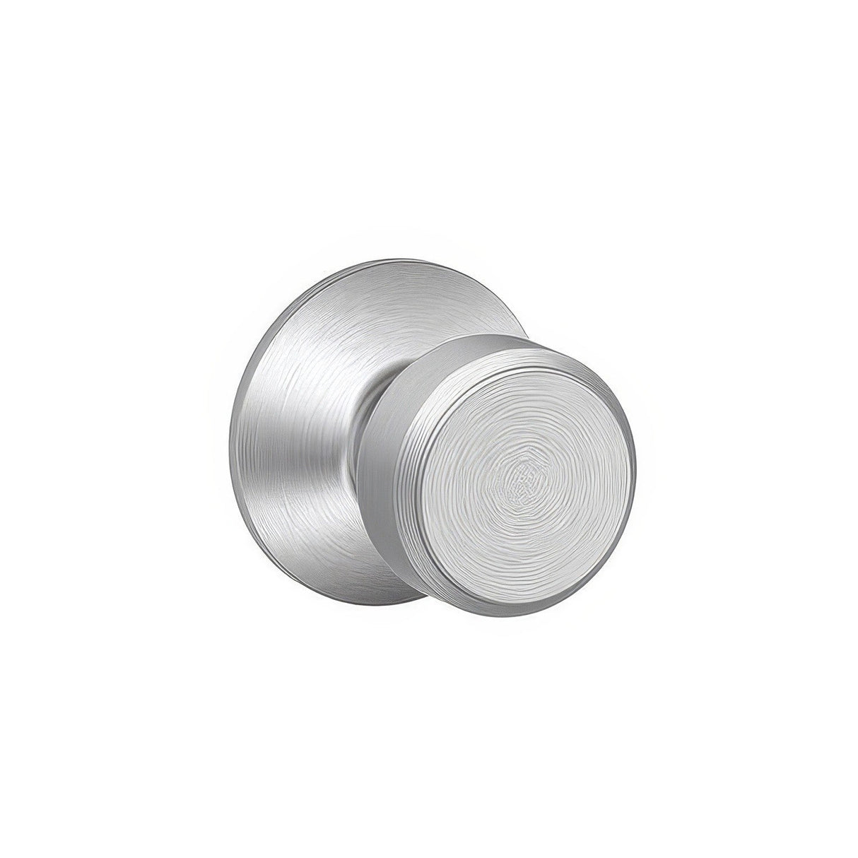 Schlage F10BWE626 satin chrome passage door knob