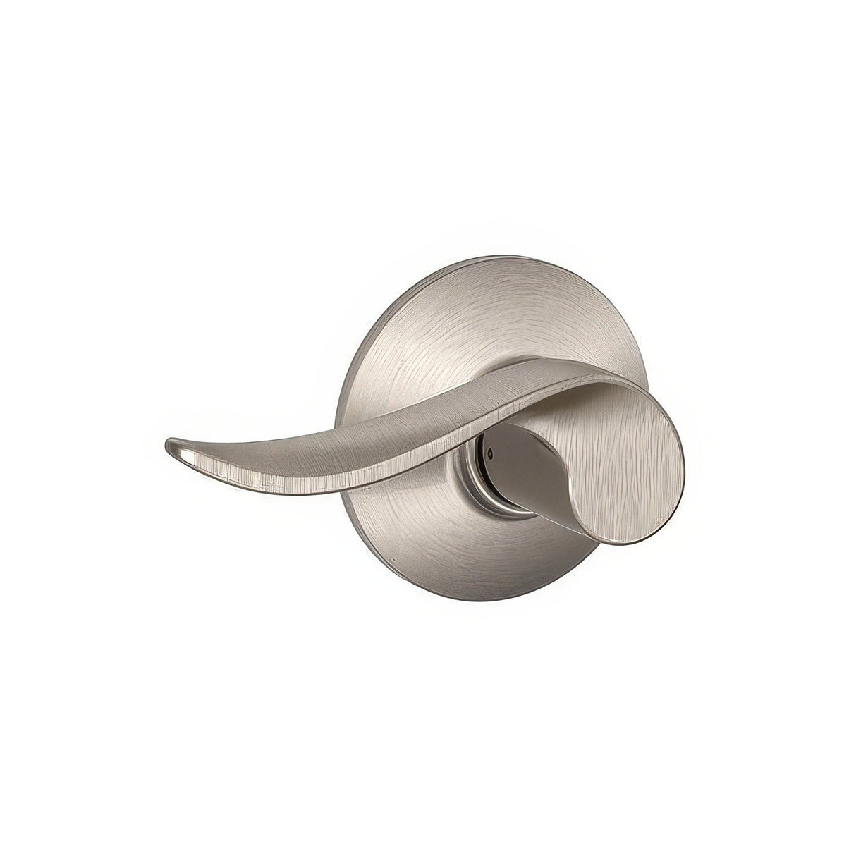 Schlage F10SAC619 satin nickel passage door lever