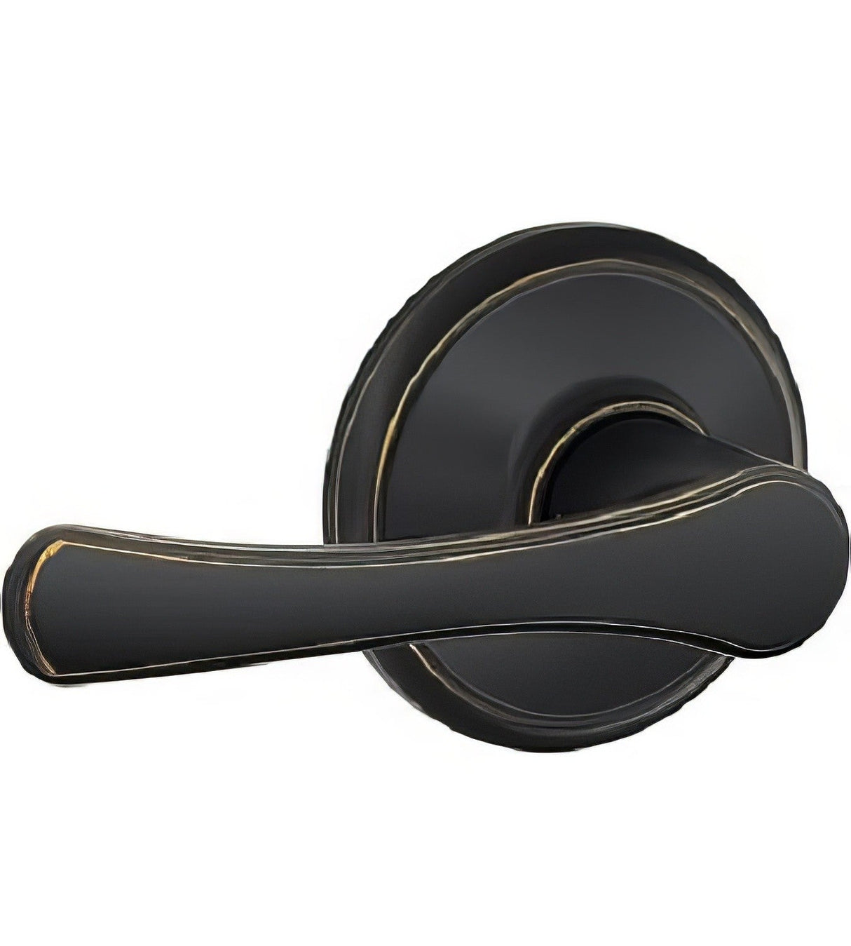 Schlage F10VLA716 aged bronze passage door lever