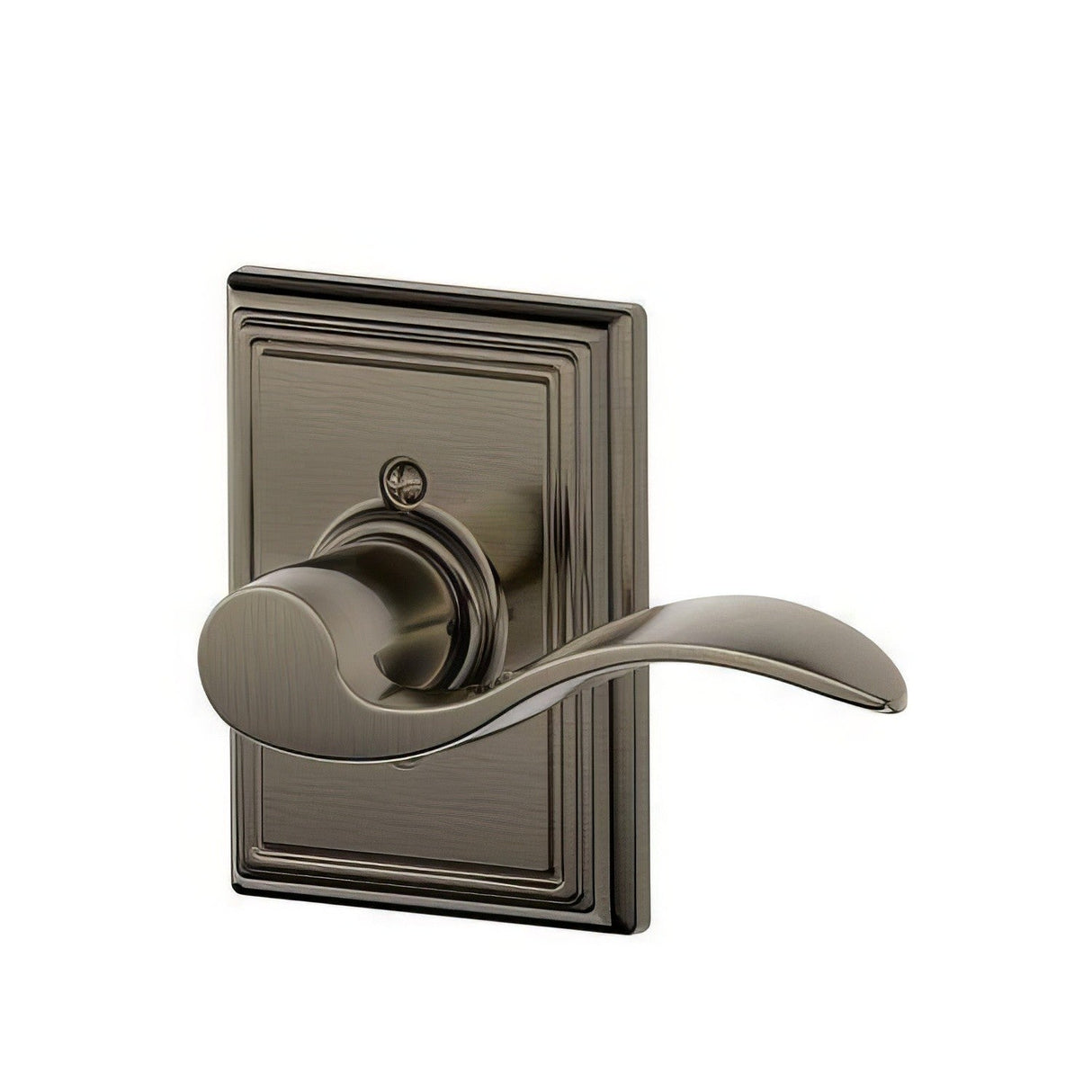 Schlage F170ACC620ADDRH antique pewter dummy door lever