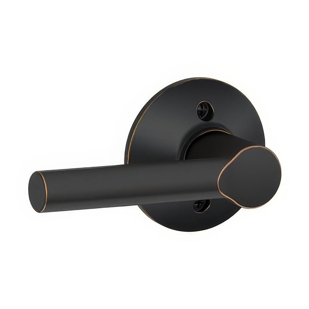 Schlage F170BRW716 aged bronze dummy door lever