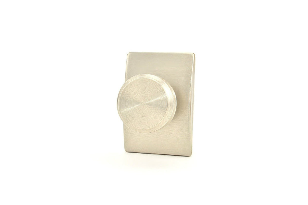 Schlage F170BWE619CEN satin nickel dummy door knob