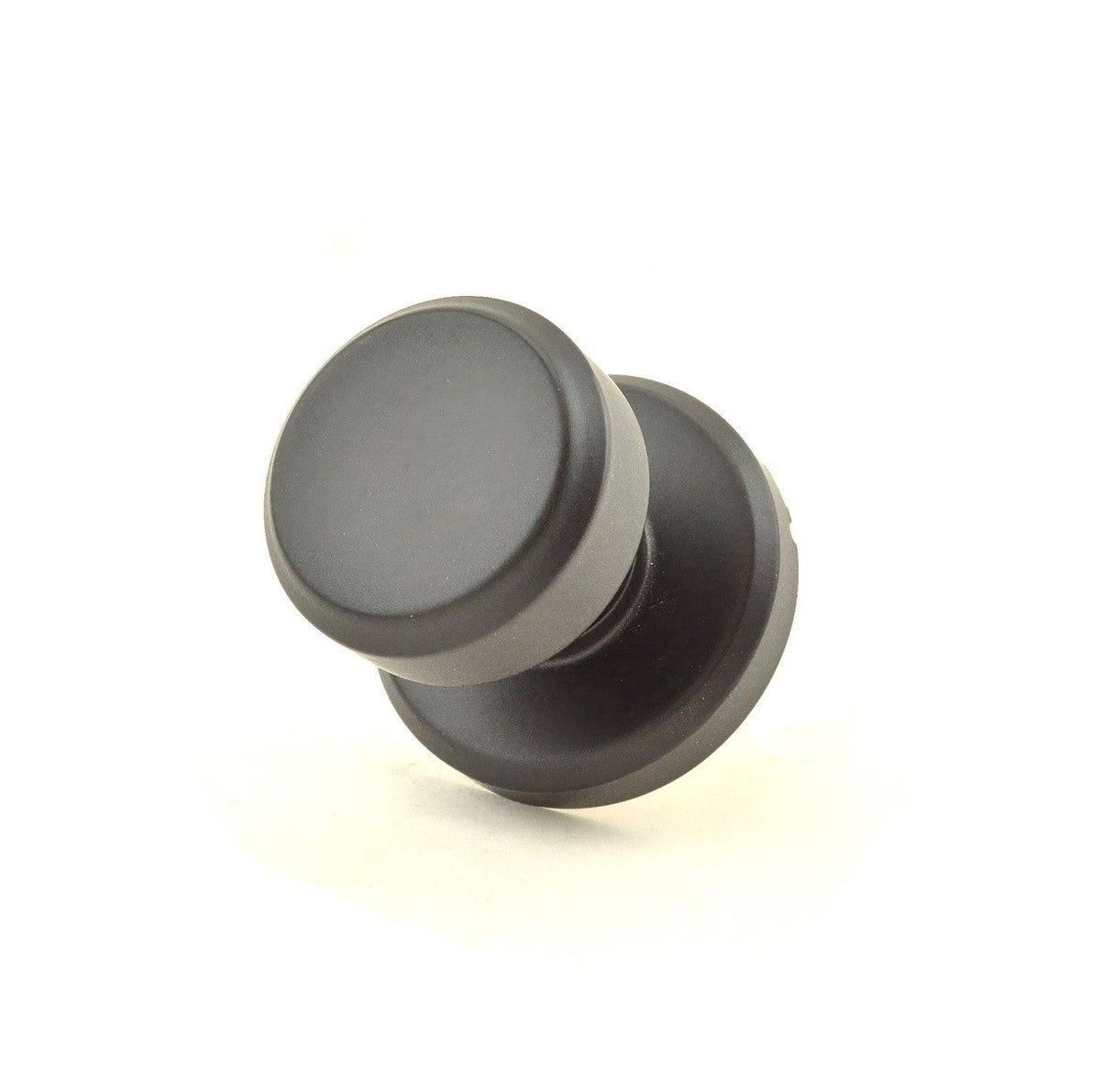 Schlage F170BWE622GSN matte black dummy door knob