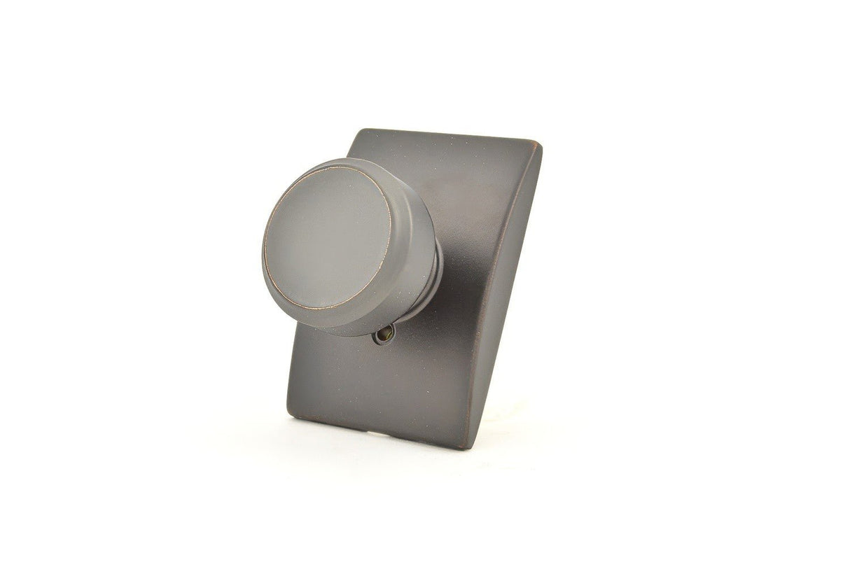 Schlage F170BWE716CEN aged bronze dummy door knob