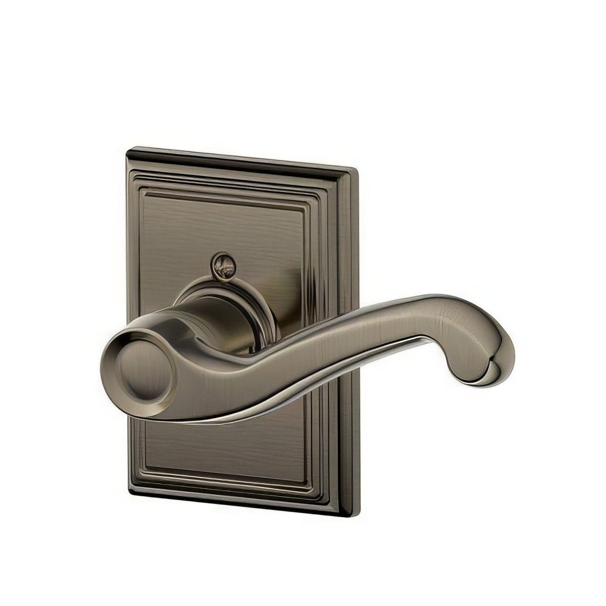 Schlage F170FLA620ADDRH antique pewter dummy door lever