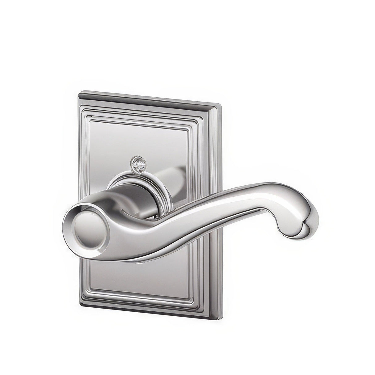 Schlage F170FLA625ADDRH polished chrome dummy door lever