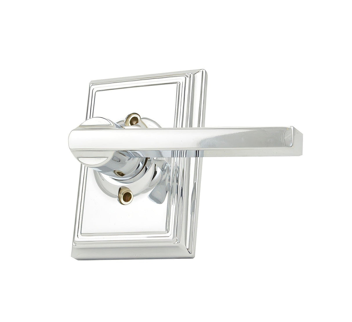 Schlage F170LAT625ADD bright chrome dummy door lever