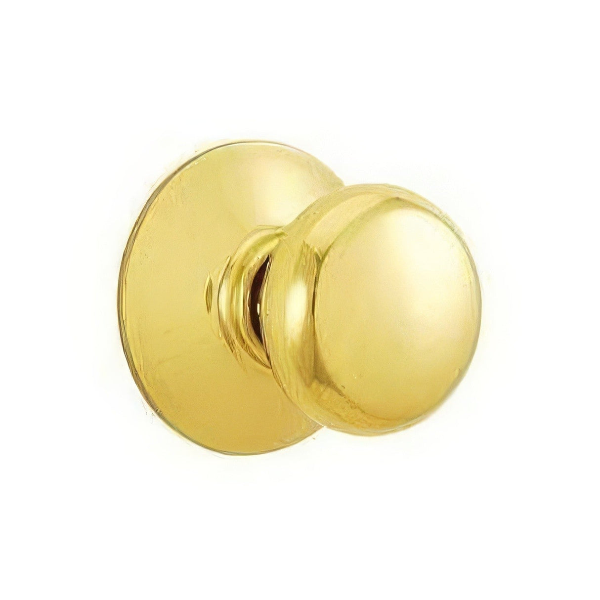 Schlage F170PLY605 polished brass dummy door knob