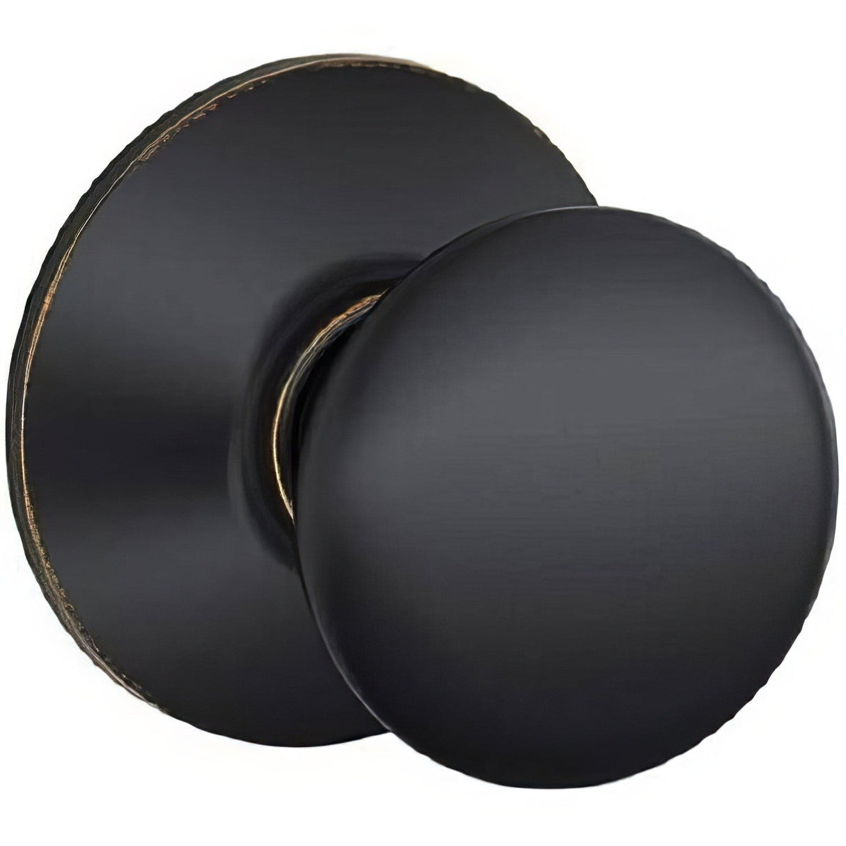 Schlage F170PLY716 aged bronze dummy door knob