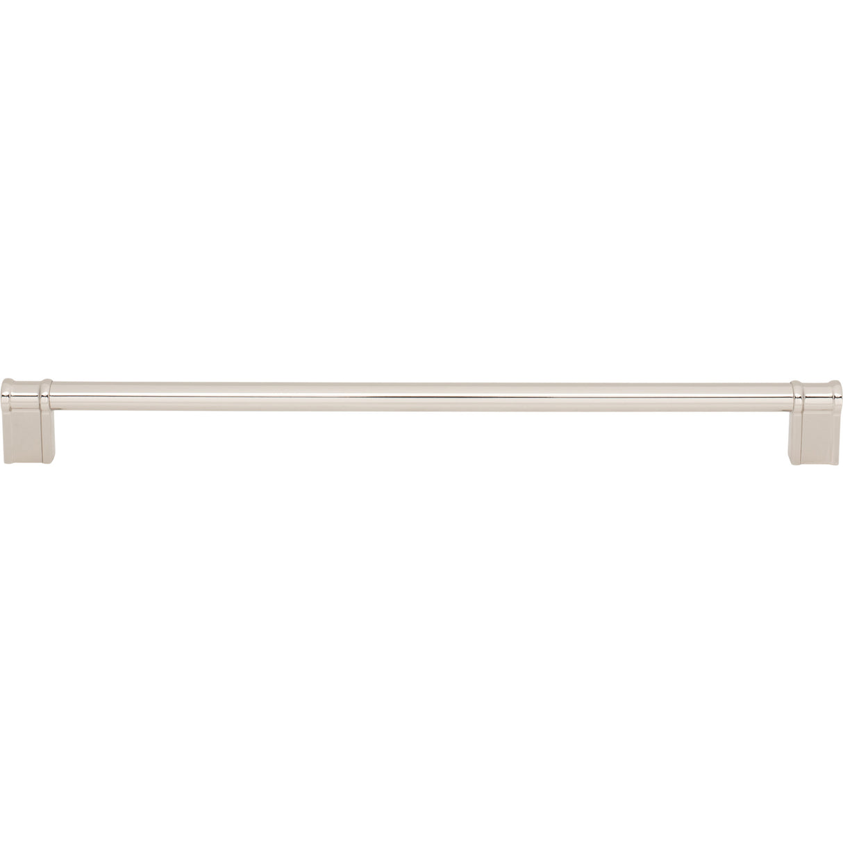 Top Knobs TK3387PN Newburn 12" Center to Center Bar Pull Polished Nickel