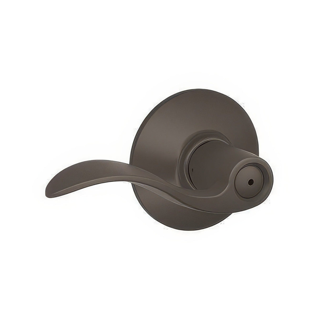 Schlage F40ACC613 oil rubbed bronze privacy door lever