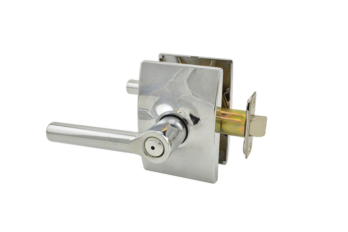 Schlage F40BRW625CEN bright chrome privacy door lever