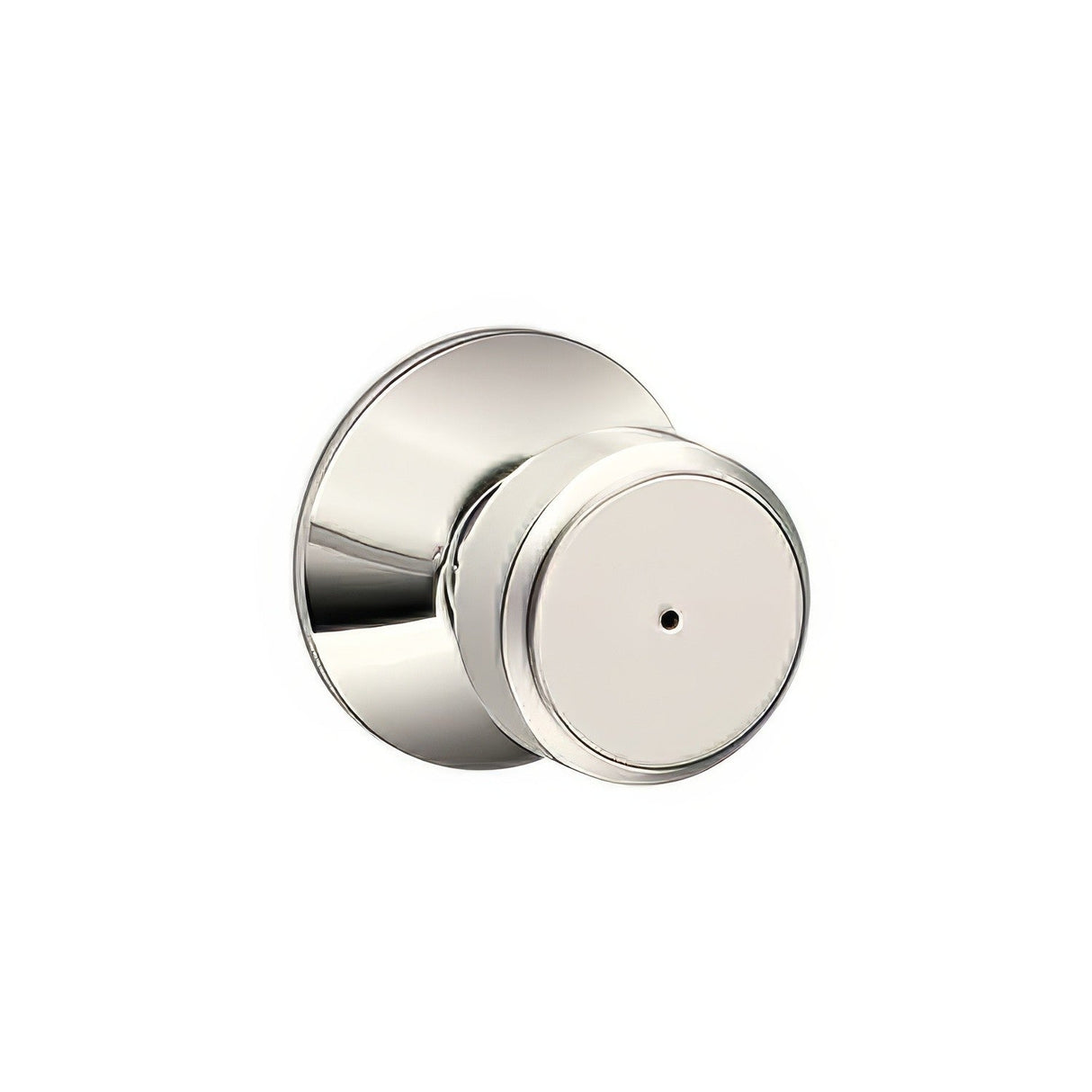 Schlage F40BWE618 F Series privacy door knob, additional view
