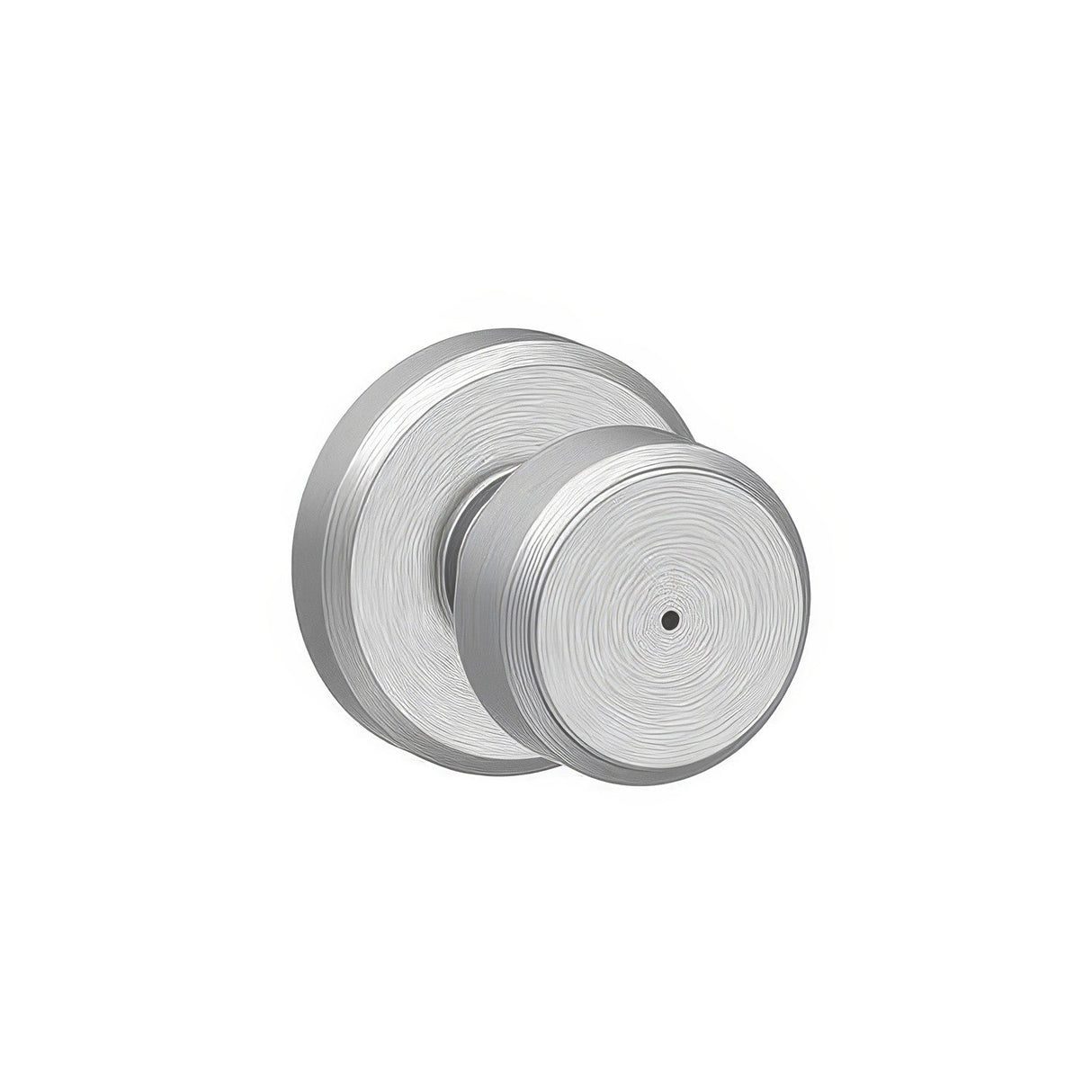 Schlage F40BWE626GSN satin chrome residential door knob