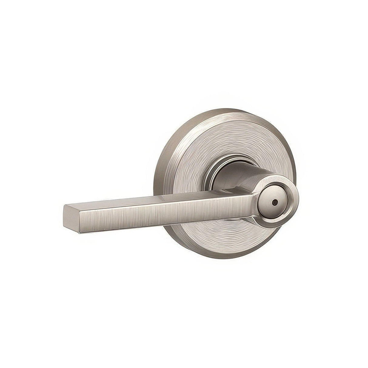 Schlage F40LAT619GSN F Series privacy privacy door lever, additional view