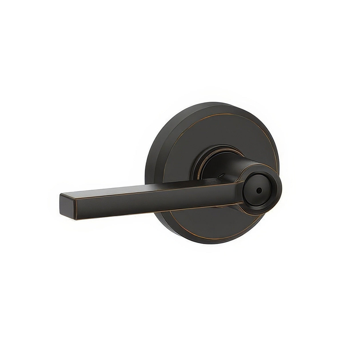 Schlage F40LAT716GSN F Series privacy privacy door lever, additional view