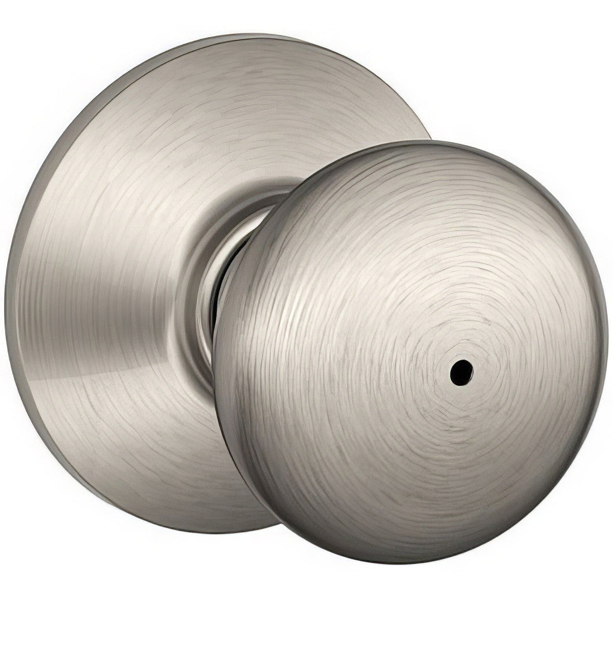 Schlage F40PLY619 satin nickel privacy door knob