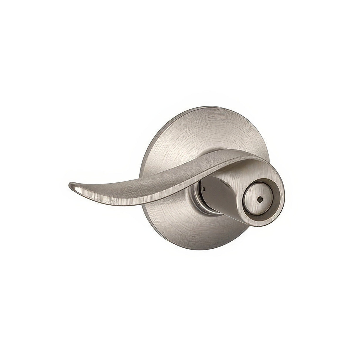 Schlage F40SAC619 satin nickel privacy door lever
