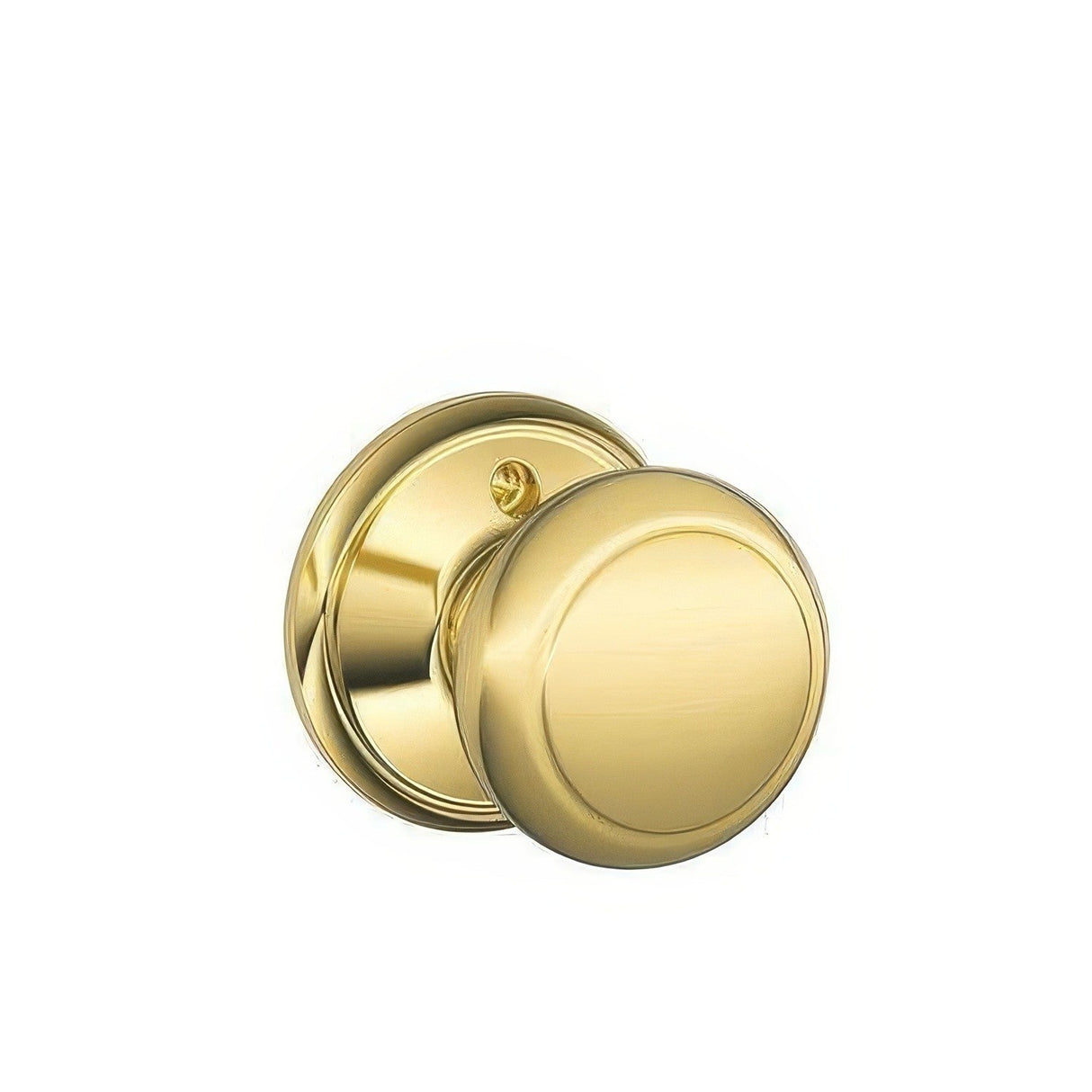 Schlage F59AND605 polished brass dummy interior pack
