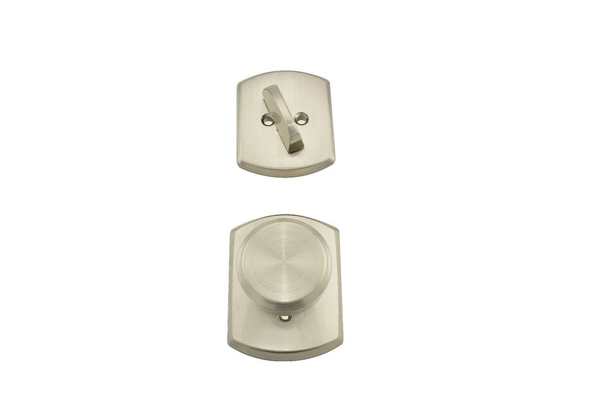 Schlage F59BWE619GRW satin nickel interior active trim