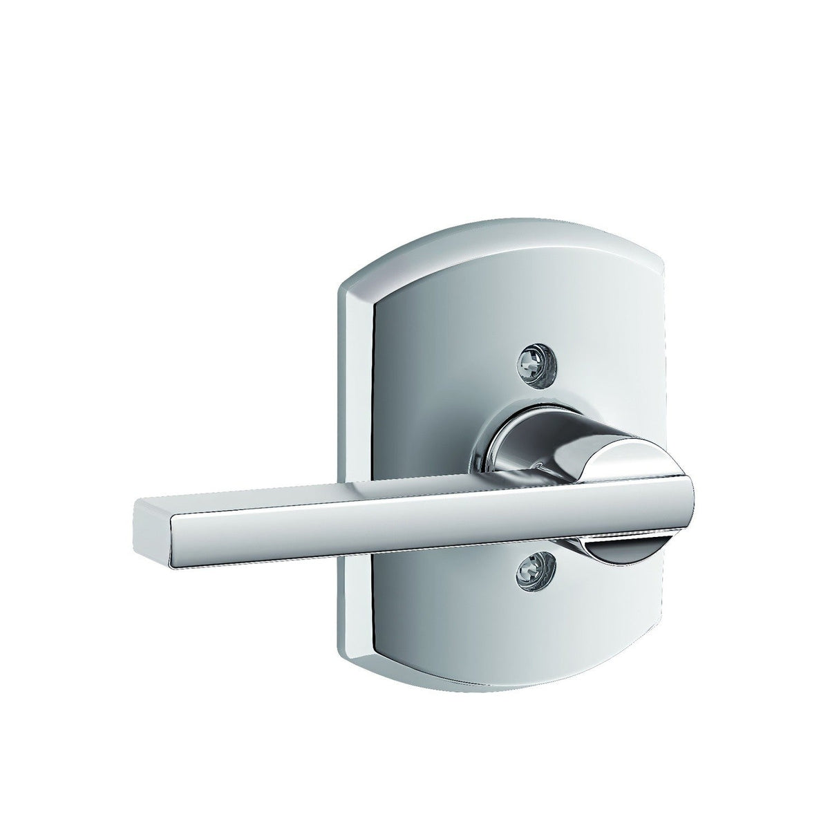 Schlage F59LAT625GRW bright chrome interior active trim